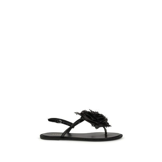 LE SILLA Black Rose Sandals schwarz
