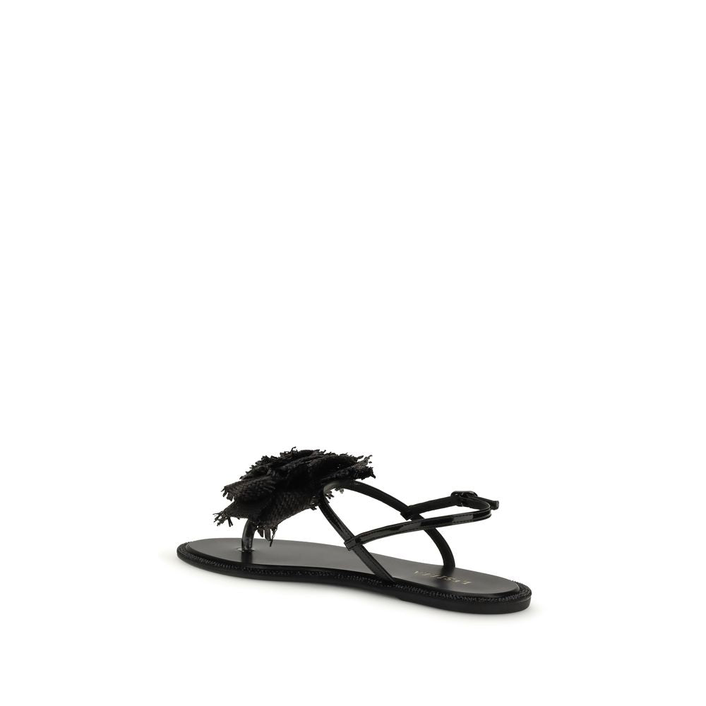 LE SILLA Black Rose Sandals schwarz
