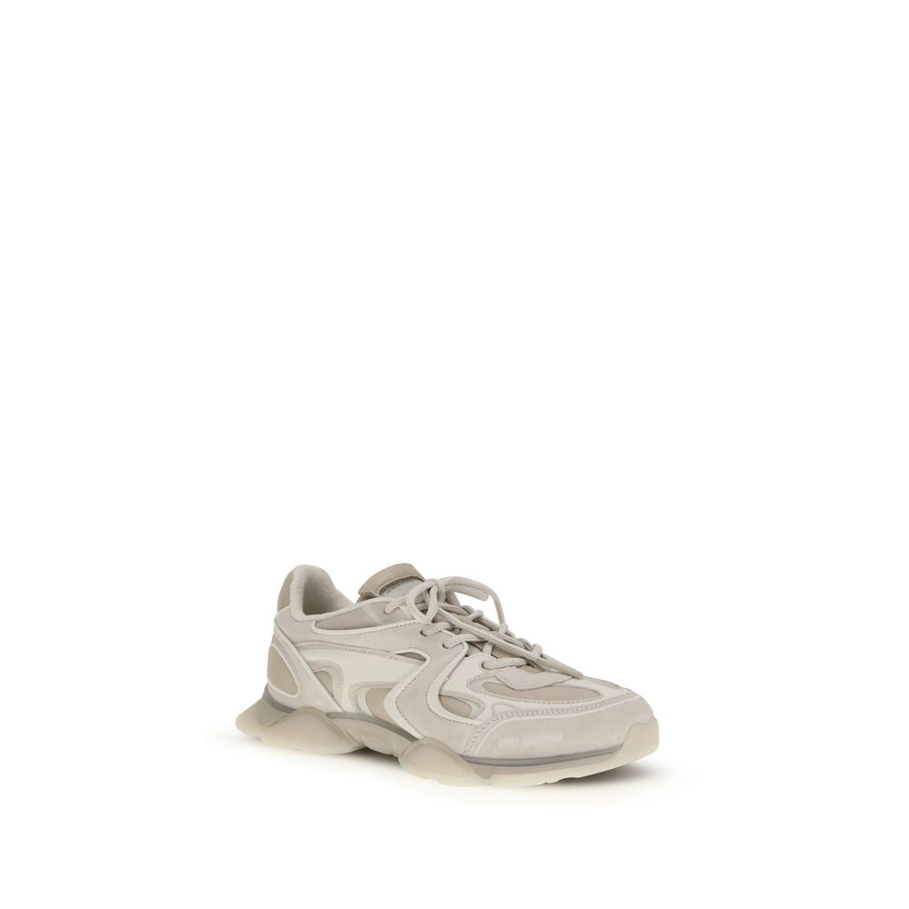 Axel Arigato White Calf Leather Bos Taurus Chunky Sneakers Curated Luxury Accessories by Orvyn
