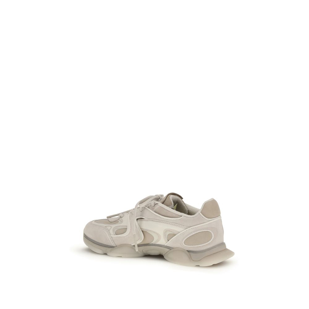 Axel Arigato White Calf Leather Bos Taurus Chunky Sneakers Curated Luxury Accessories by Orvyn