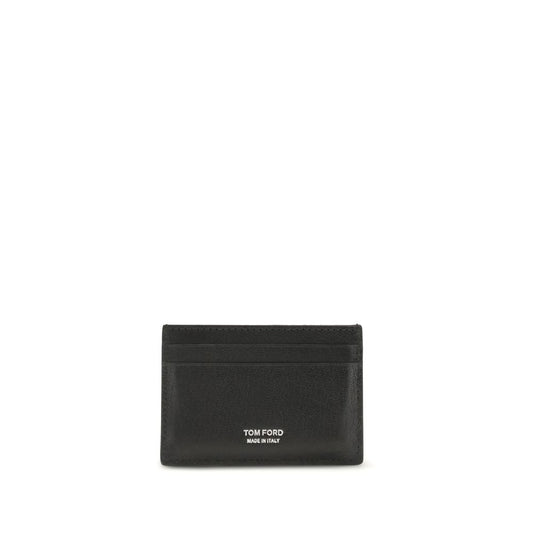Tom Ford Black Calf Leather Bos Taurus Wallet Curated Luxury Accessories by Orvyn