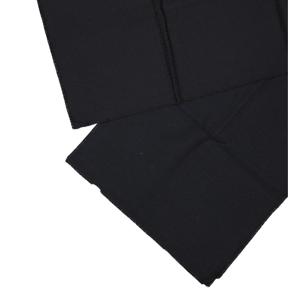 Givenchy Black Virgin Wool Scarf Curated Luxury Accessories by Orvyn
