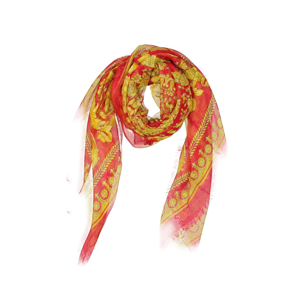 Versace Multicolor Modal Scarf Curated Luxury Accessories by Orvyn
