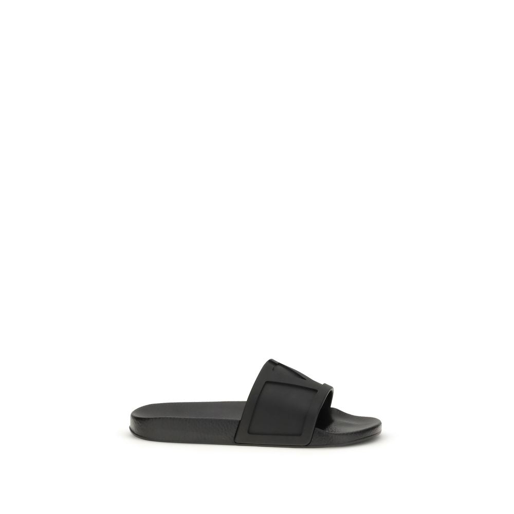 Valentino Garavani Black 'Viva Superstar' Sandals schwarz