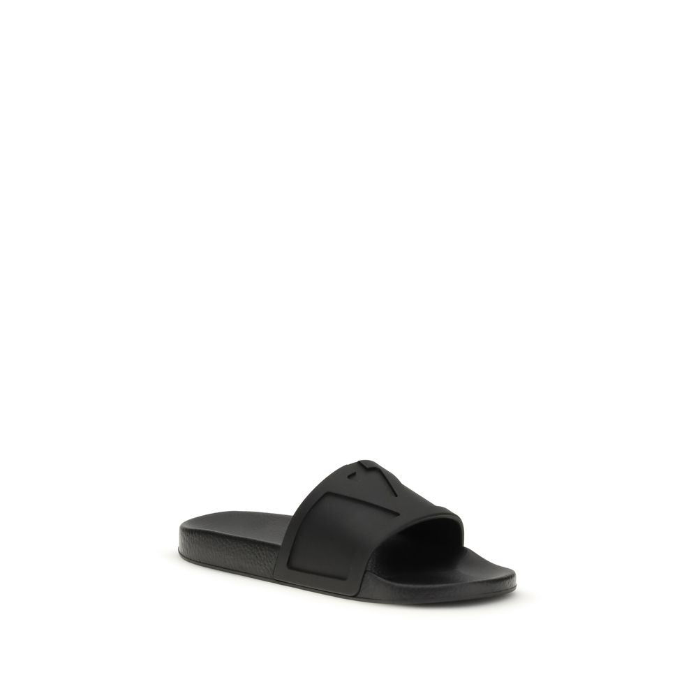 Valentino Garavani Black 'Viva Superstar' Sandals schwarz