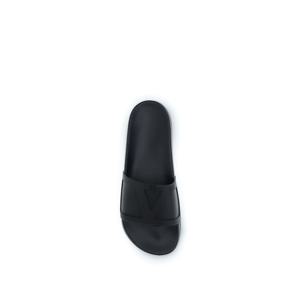 Valentino Garavani Black 'Viva Superstar' Sandals schwarz