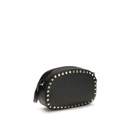 Valentino Garavani Black Rockstud Shoulder Bag