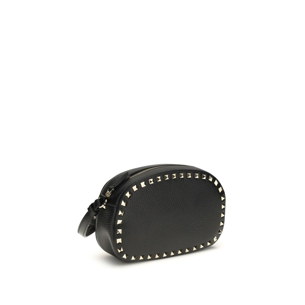 Valentino Garavani Black Rockstud Shoulder Bag