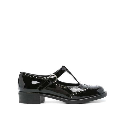 Miu Miu Black Calfskin Ballet Flats Curated Luxury Accessories by Orvyn