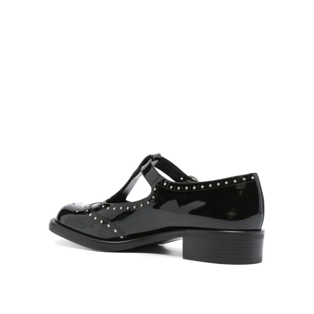 Miu Miu Black Calfskin Ballet Flats Curated Luxury Accessories by Orvyn