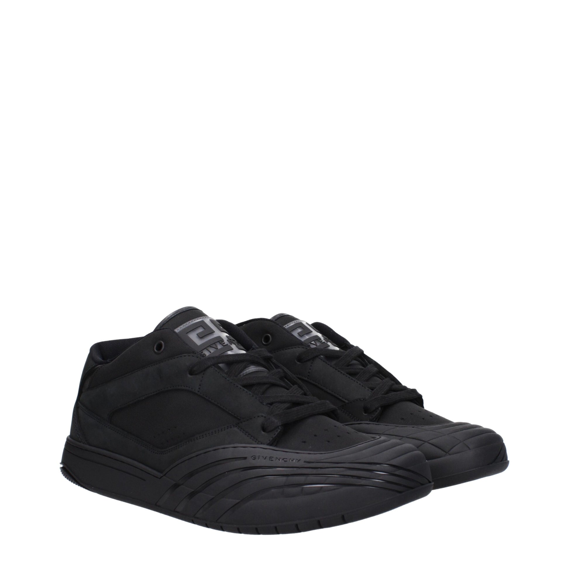 Givenchy Black Fabric Low Top Sneakers Curated Luxury Accessories by Orvyn
