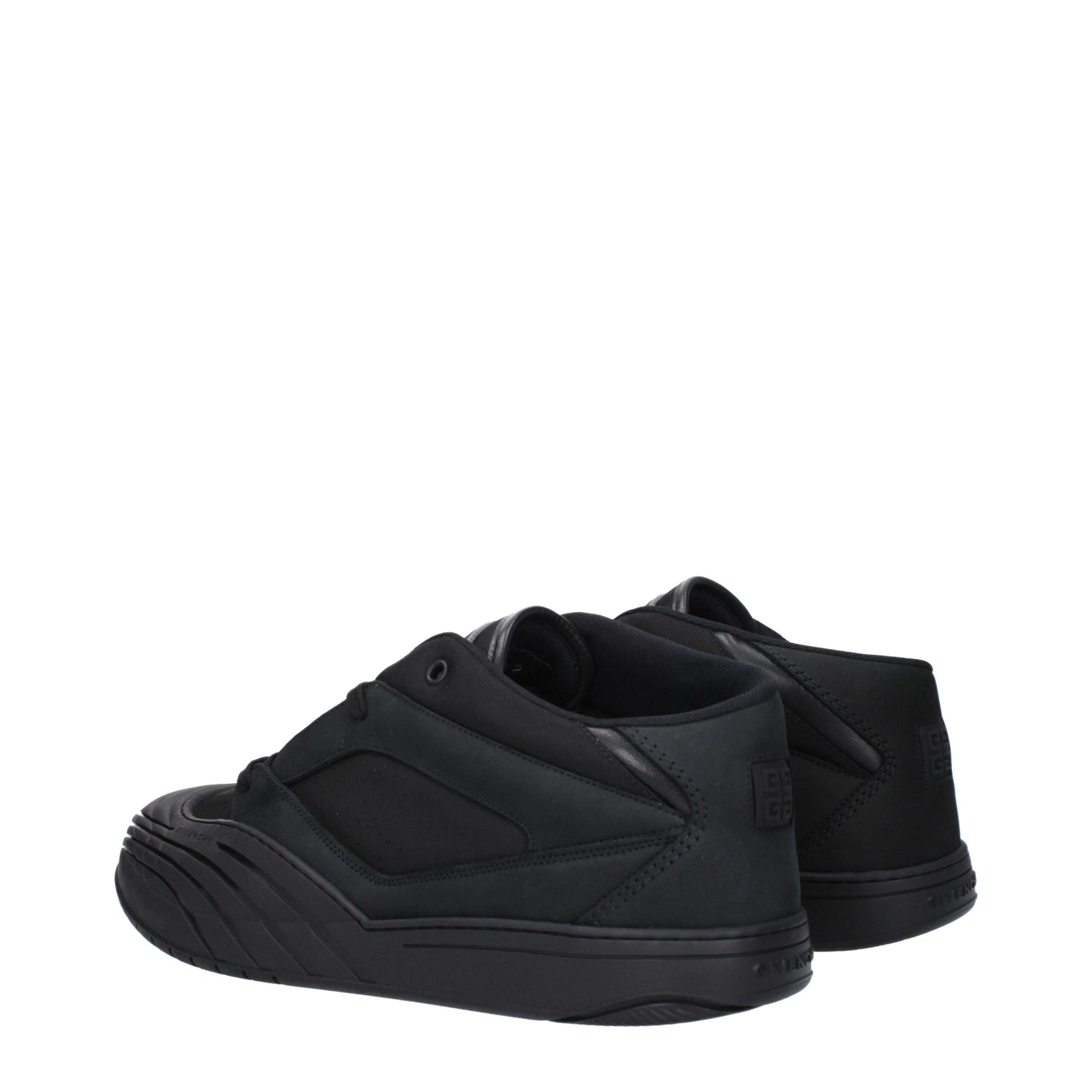 Givenchy Black Fabric Low Top Sneakers Curated Luxury Accessories by Orvyn