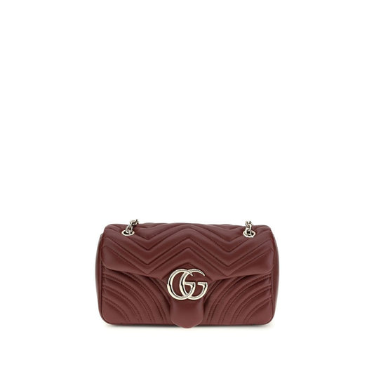 Gucci Bordeaux GG Marmont medium Shoulder Bag