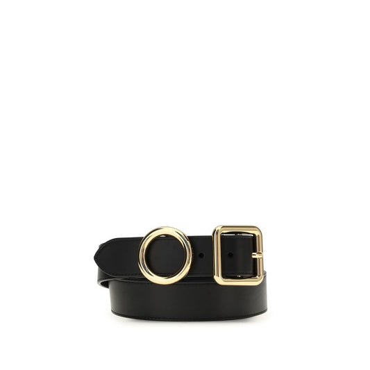 Jacquemus Black Calf Leather Bos Taurus Regular Belt Curated Luxury Accessories by Orvyn