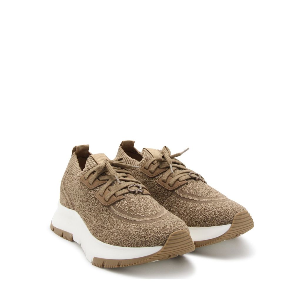 Gianvito Rossi Brown Chunky Sneakers braun