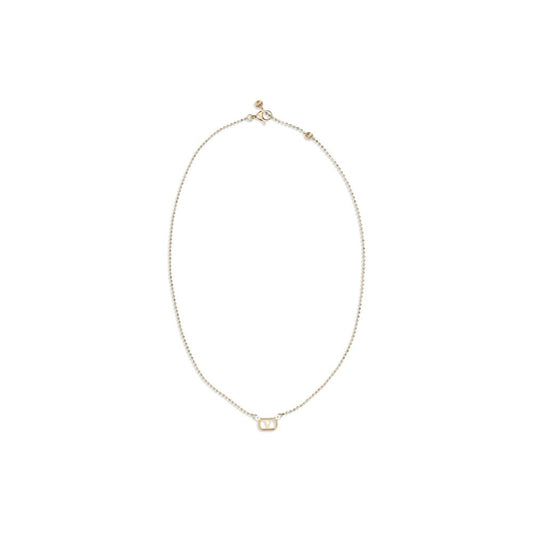 Valentino Garavani Gold Brass Necklace Curated Luxury Accessories by Orvyn