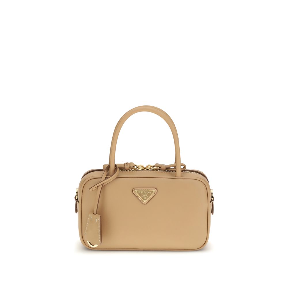 Prada Beige Bonnie Mini Handbag
