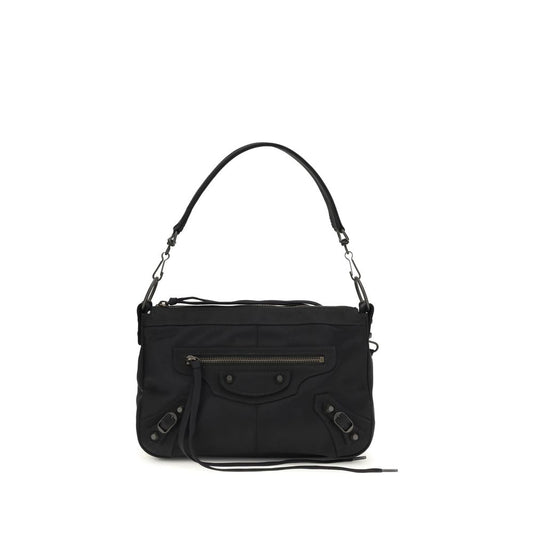 Balenciaga Black Polyamide Shoulder Bag Curated Luxury Accessories by Orvyn