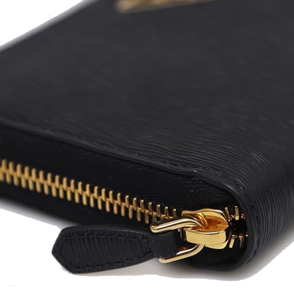 Prada Black Calfskin Wallet Curated Luxury Accessories by Orvyn