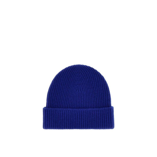 Burberry Blue Cashmere Beanie Curated Luxury Accessories by Orvyn