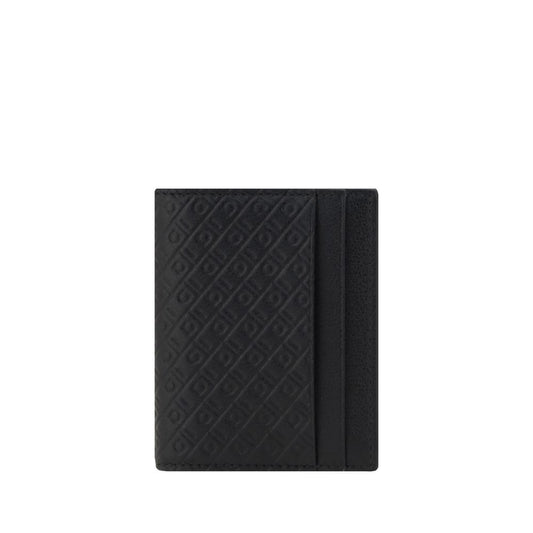 Ferragamo Black Calf Leather Bos Taurus Wallet Curated Luxury Accessories by Orvyn
