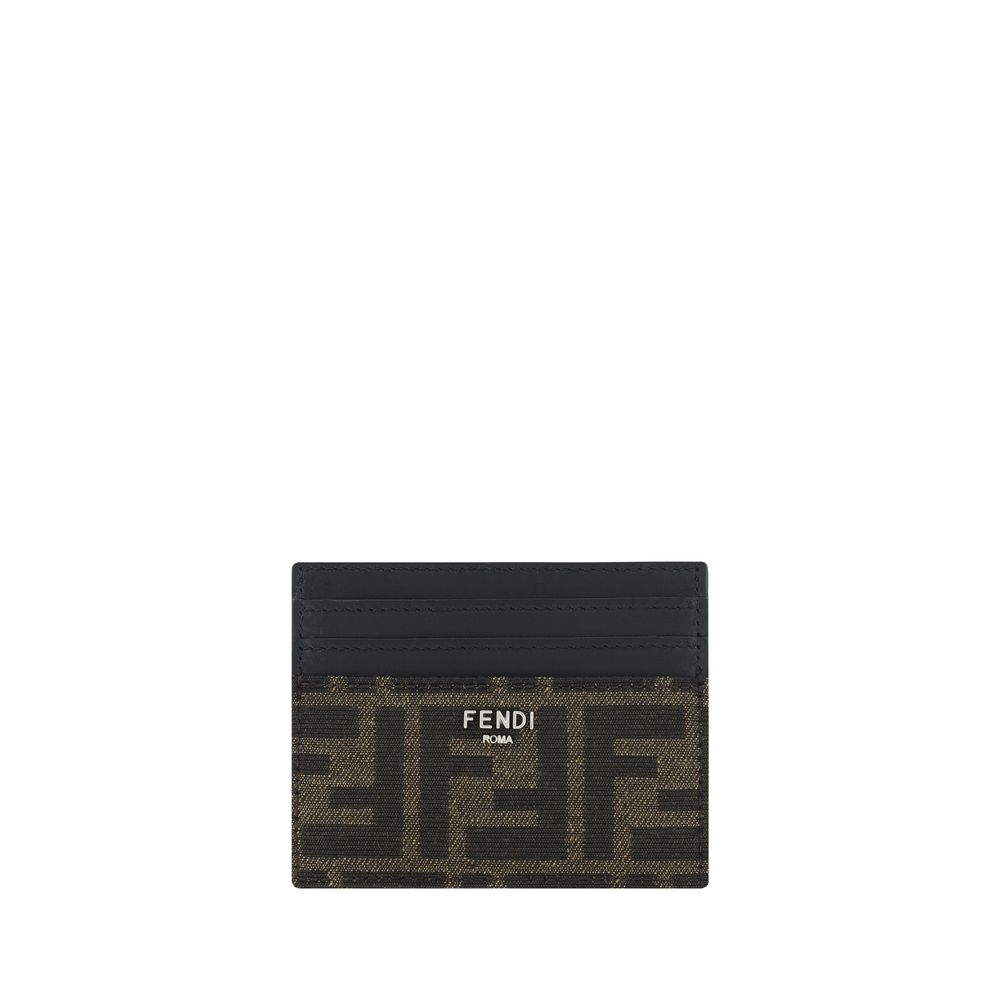 Fendi Brown Calf Leather Bos Taurus Wallet Curated Luxury Accessories by Orvyn