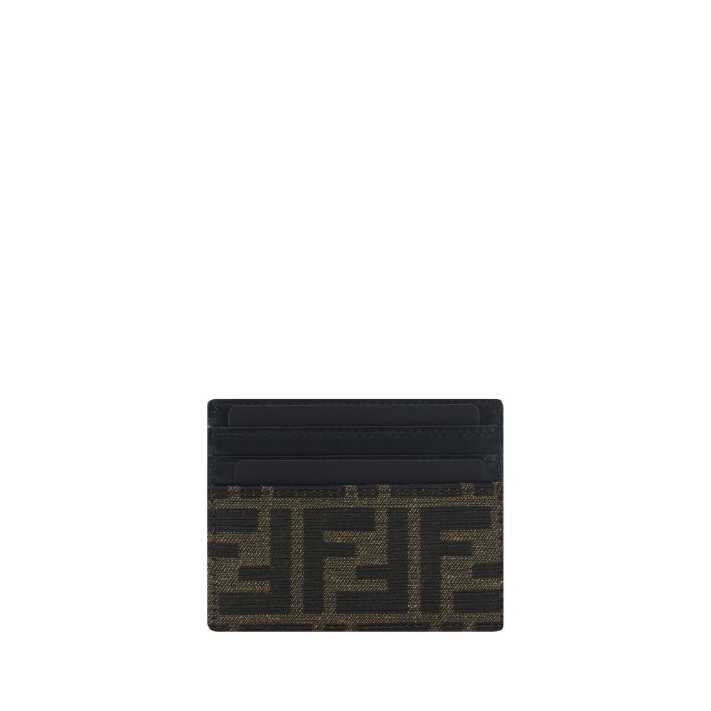 Fendi Brown Calf Leather Bos Taurus Wallet Curated Luxury Accessories by Orvyn