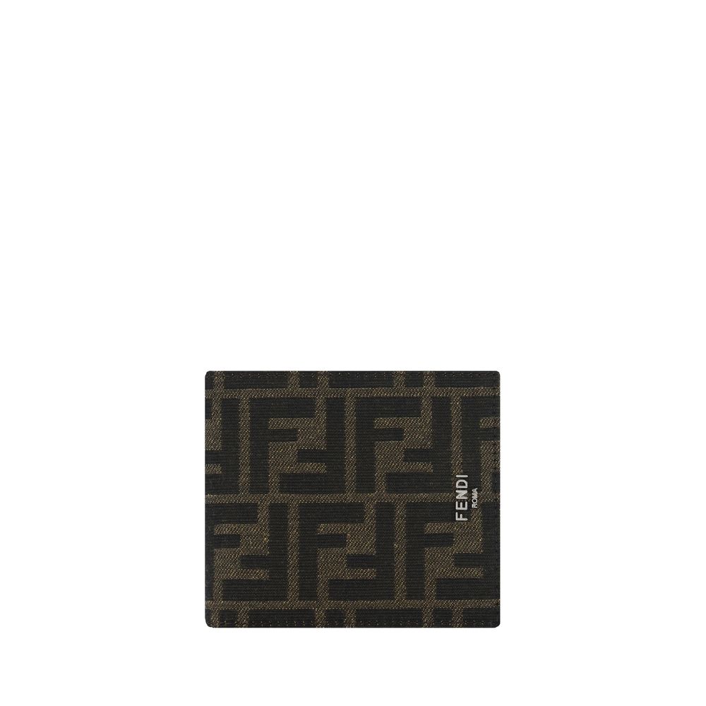 Fendi Brown Calf Leather Bos Taurus Wallet Curated Luxury Accessories by Orvyn