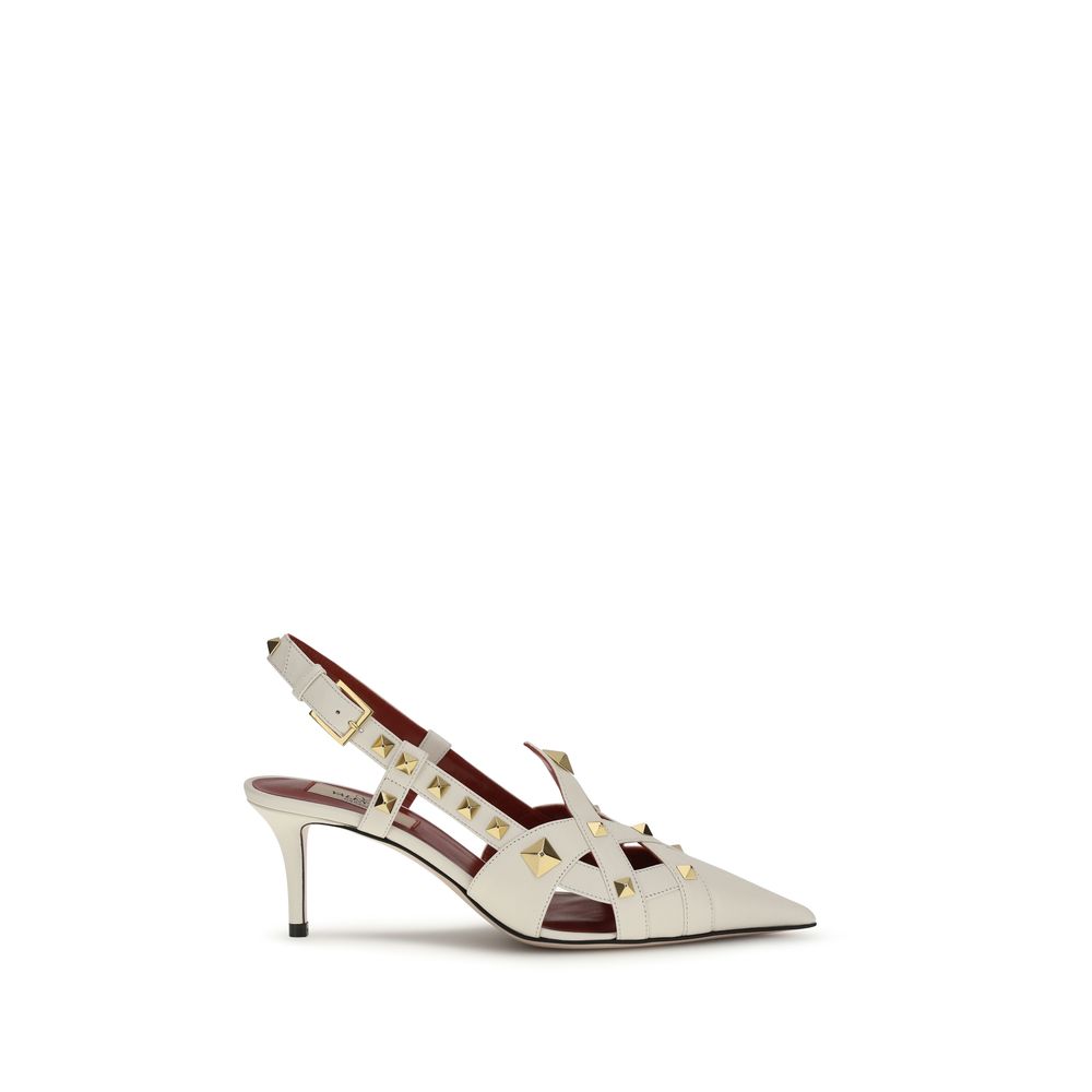 Valentino Garavani Beige Goatskin High Heel Pumps Curated Luxury Accessories by Orvyn