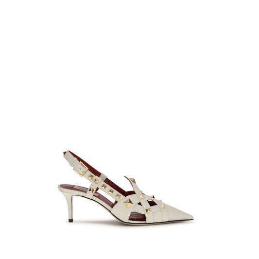 Valentino Garavani Beige Goatskin High Heel Pumps Curated Luxury Accessories by Orvyn