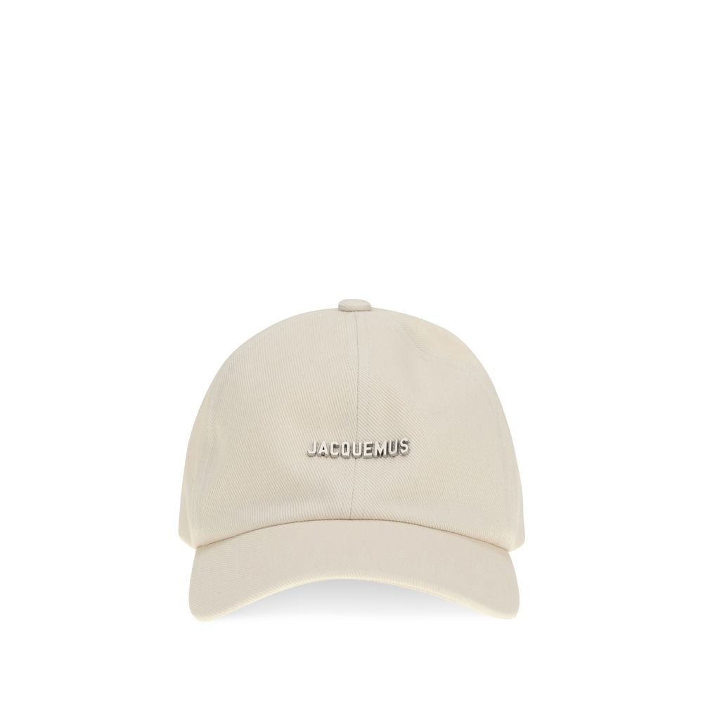 Jacquemus Beige Cotton Cap (Baseball Hat) Curated Luxury Accessories by Orvyn