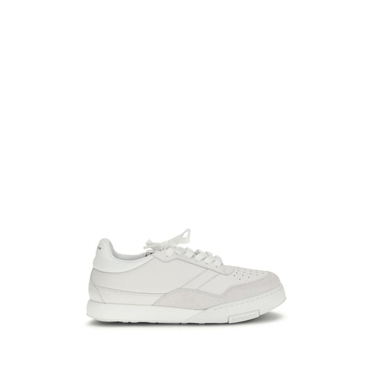 Givenchy White Calf Leather Bos Taurus Low Top Sneakers Curated Luxury Accessories by Orvyn