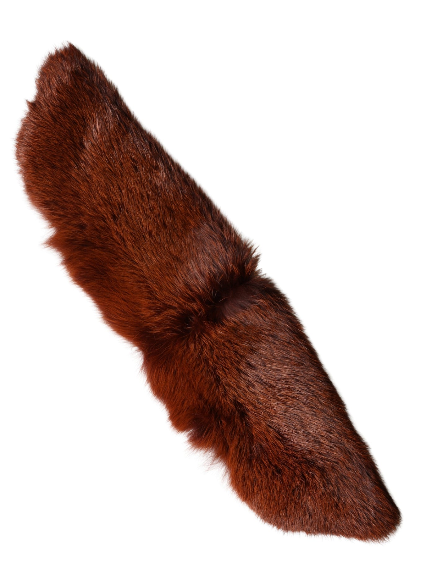 Dolce & Gabbana Brown Mink Fur Collar Women Neck Wrap 60cm x 14cm Scarf Curated Luxury Accessories by Orvyn