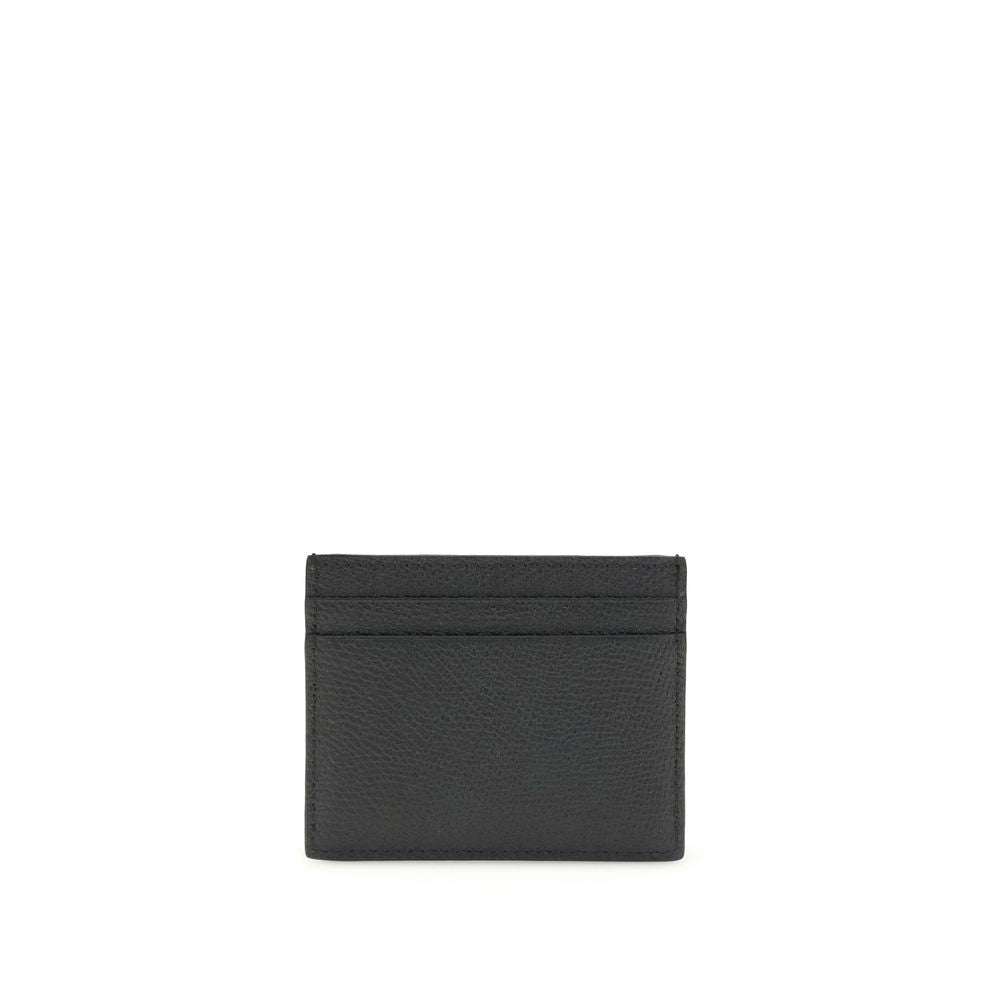 Valentino Garavani Black Calf Leather Bos Taurus Wallet Curated Luxury Accessories by Orvyn
