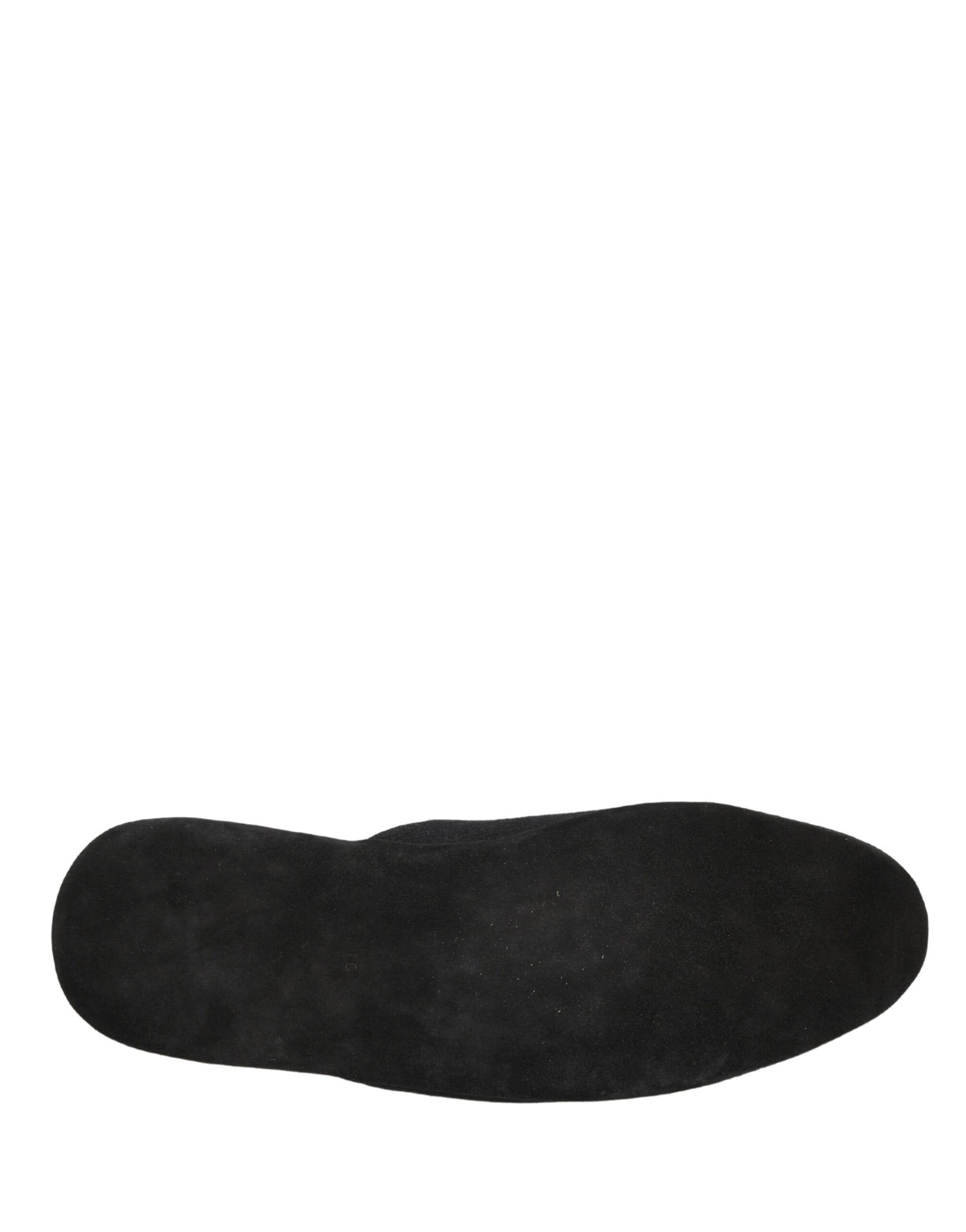 Dolce & Gabbana Black Wool Cashmere Red Quilted Slippers Shoes Curated Luxury Accessories by Orvyn