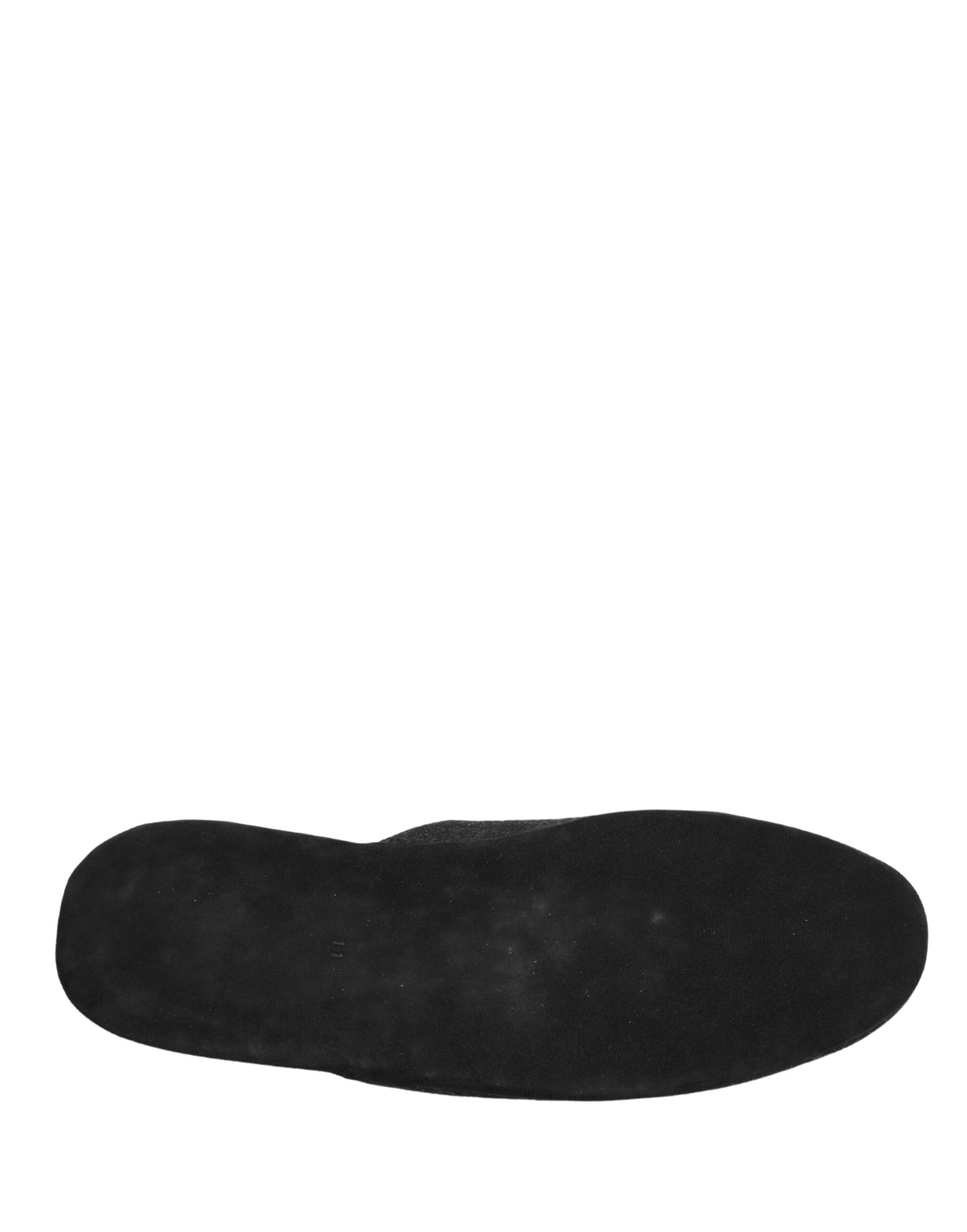 Dolce & Gabbana Anthracite Wool Cashmere Quilted Slippers Shoes Curated Luxury Accessories by Orvyn