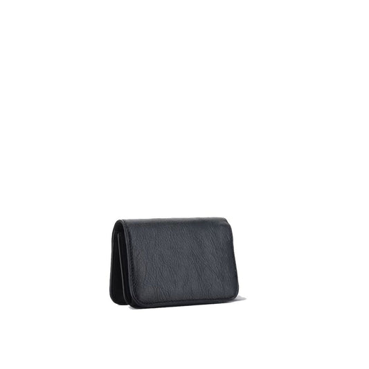 Balenciaga Black Lamb Leather Cardholder Curated Luxury Accessories by Orvyn