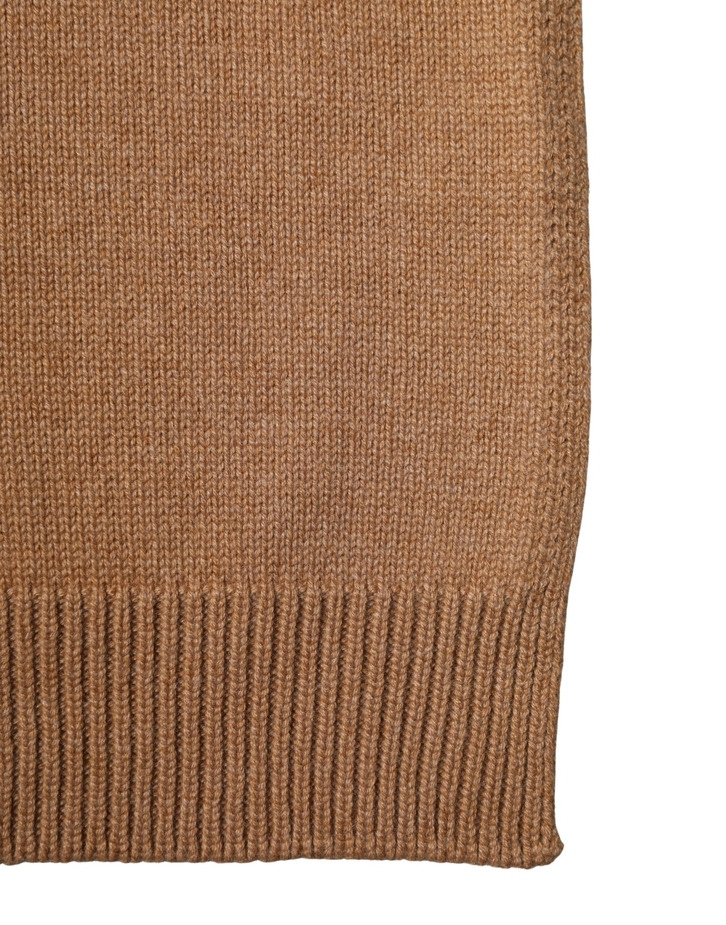 Dolce & Gabbana Brown Cashmere Knitted Foulard 207cm x 29cm Men Scarf Curated Luxury Accessories by Orvyn