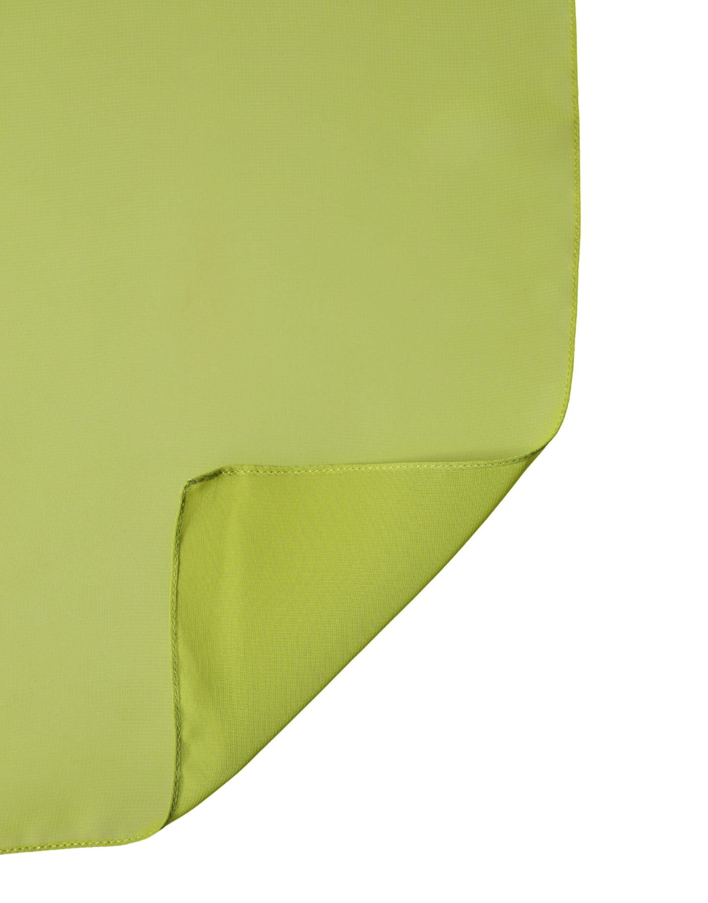 Dolce & Gabbana Yellow Green Neck Wrap Shawl Foulard 131cm x 99.5cm Scarf Curated Luxury Accessories by Orvyn
