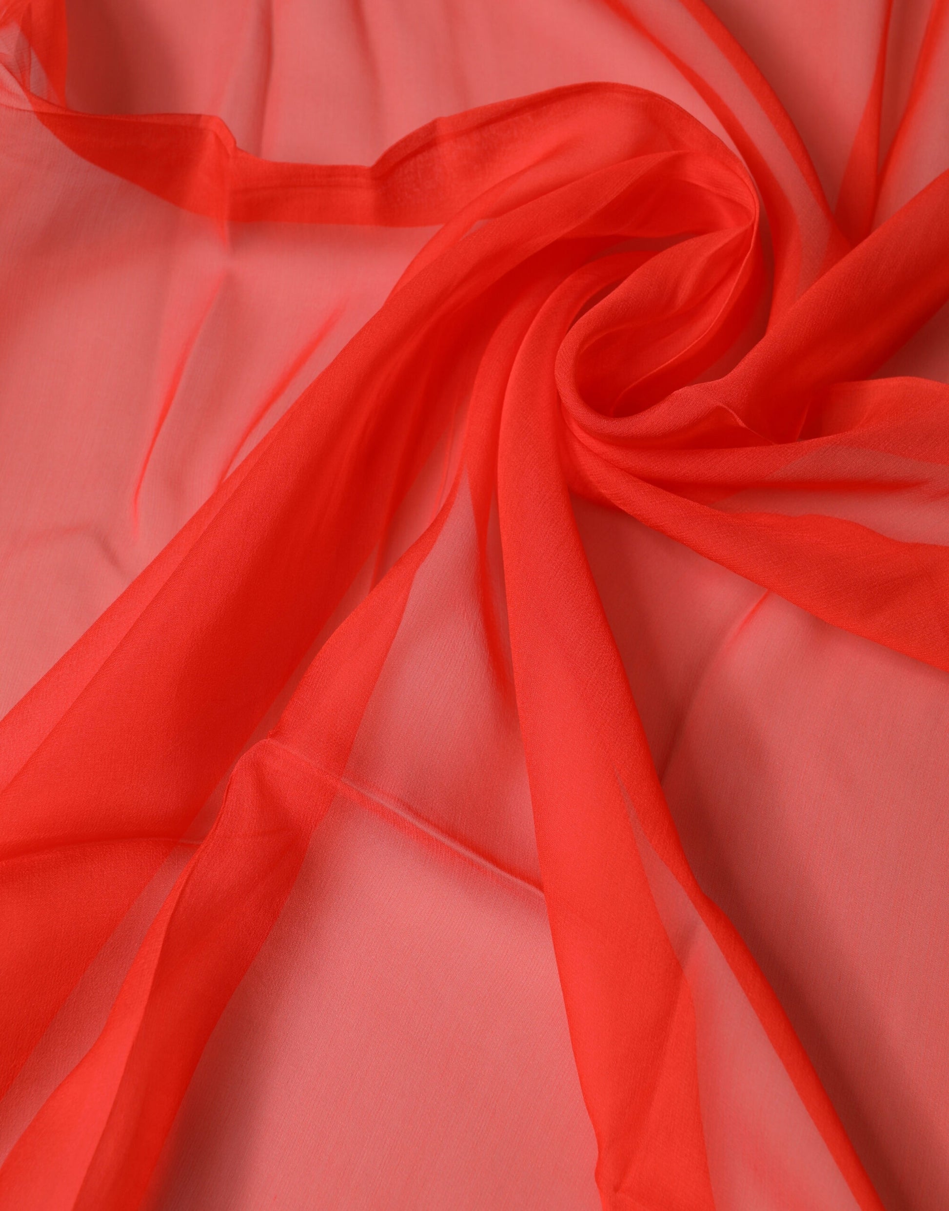 Dolce & Gabbana Red Silk Neck Wrap Shawl Foulard 133cm x 129cm Scarf Curated Luxury Accessories by Orvyn