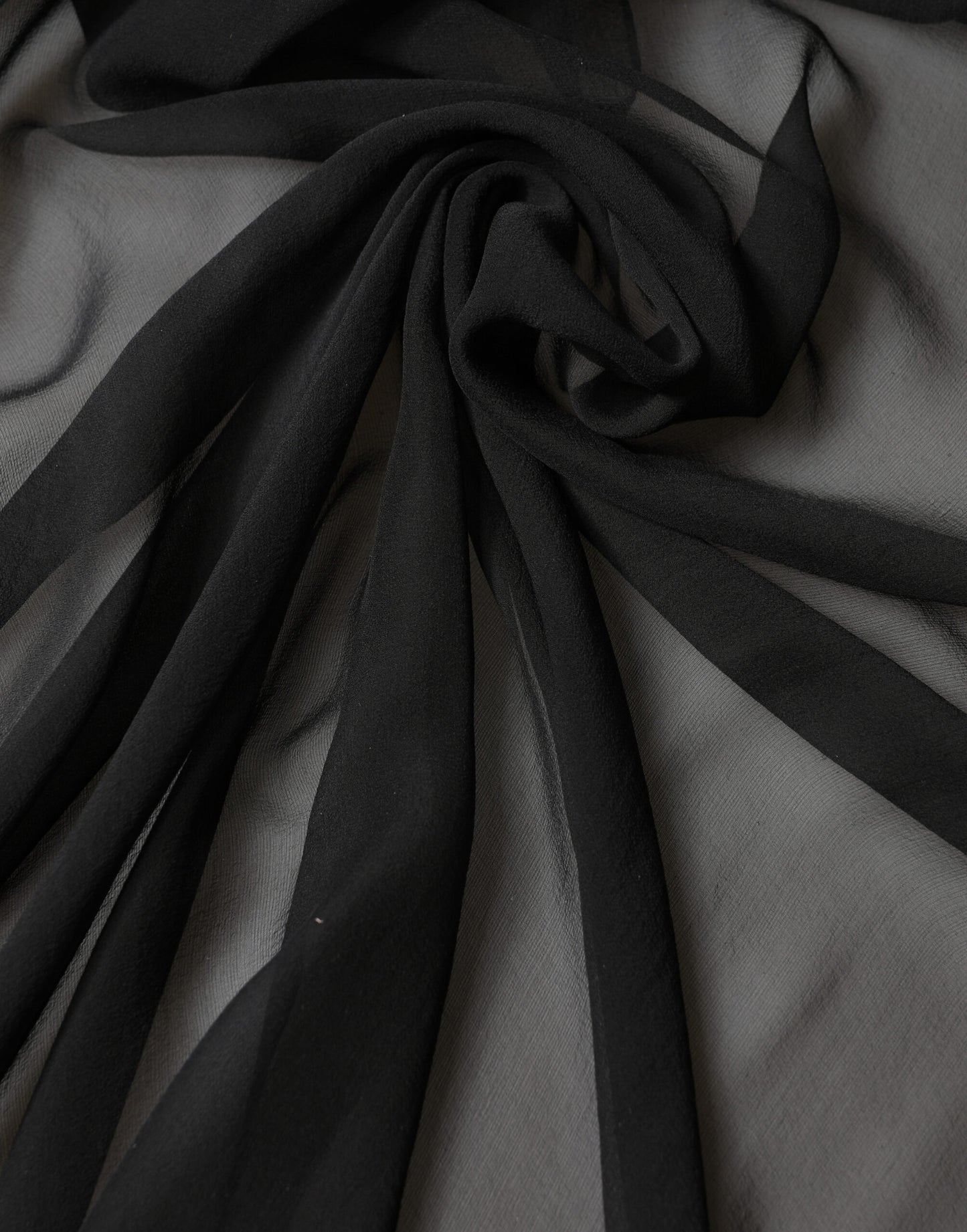 Dolce & Gabbana Black Silk Neck Wrap Shawl Stole 167cm x 126cm Scarf Curated Luxury Accessories by Orvyn