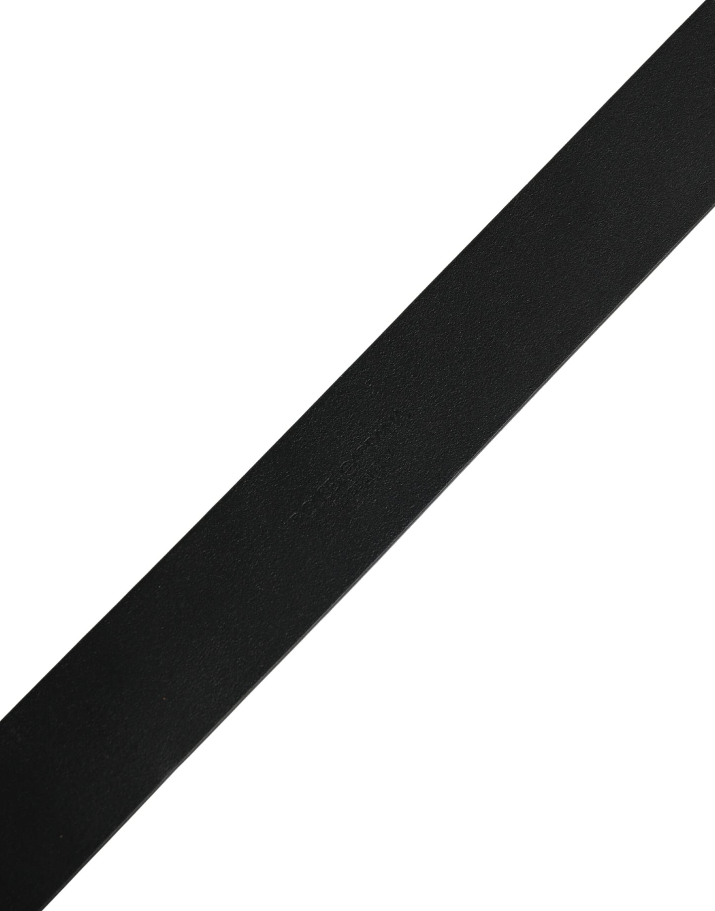 Dolce & Gabbana Black Calf Leather Gold Metal Buckle Belt Curated Luxury Accessories by Orvyn