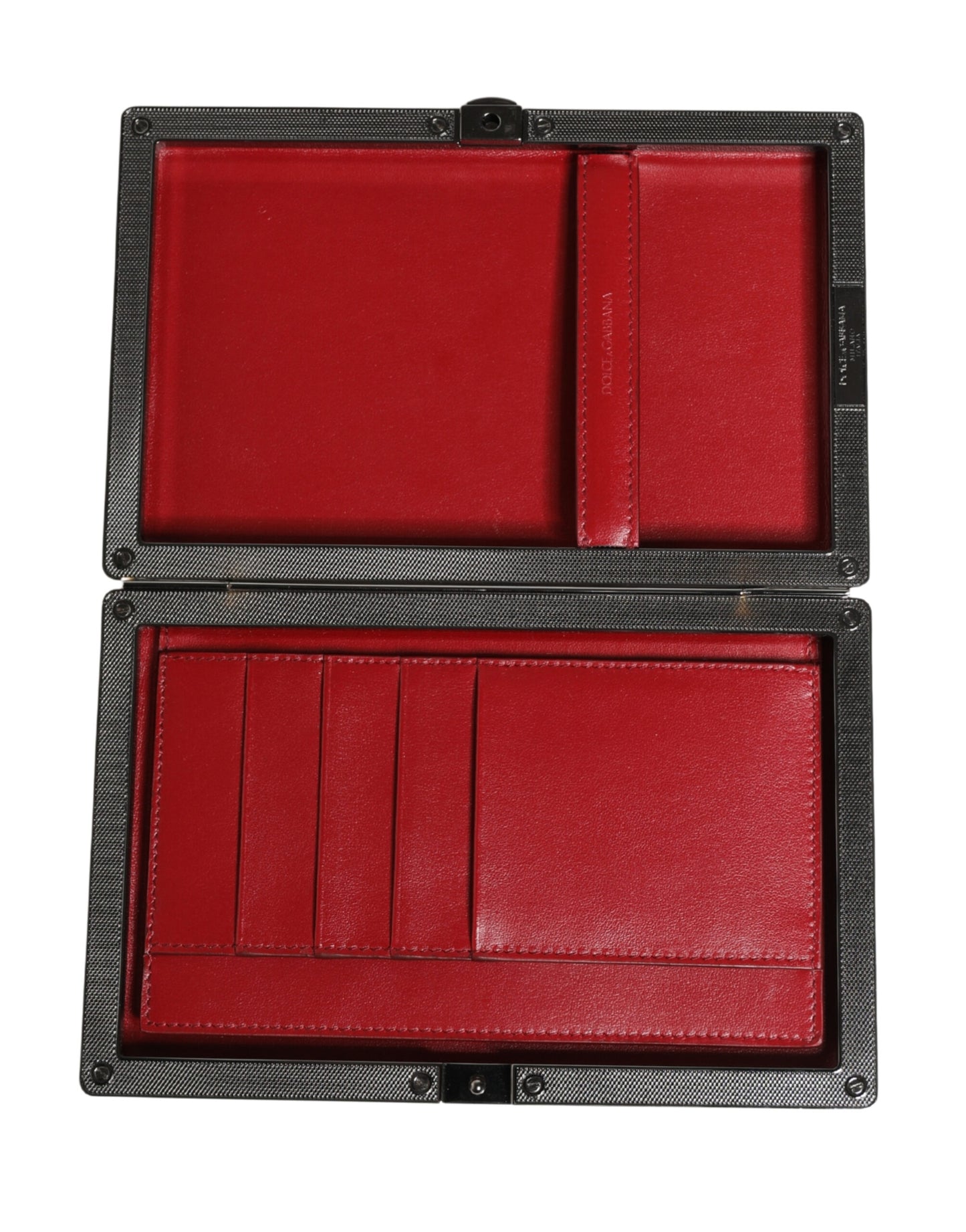 Dolce & Gabbana Beige Velvet Calf Leather Clutch Evening Women Purse Bag Curated Luxury Accessories by Orvyn