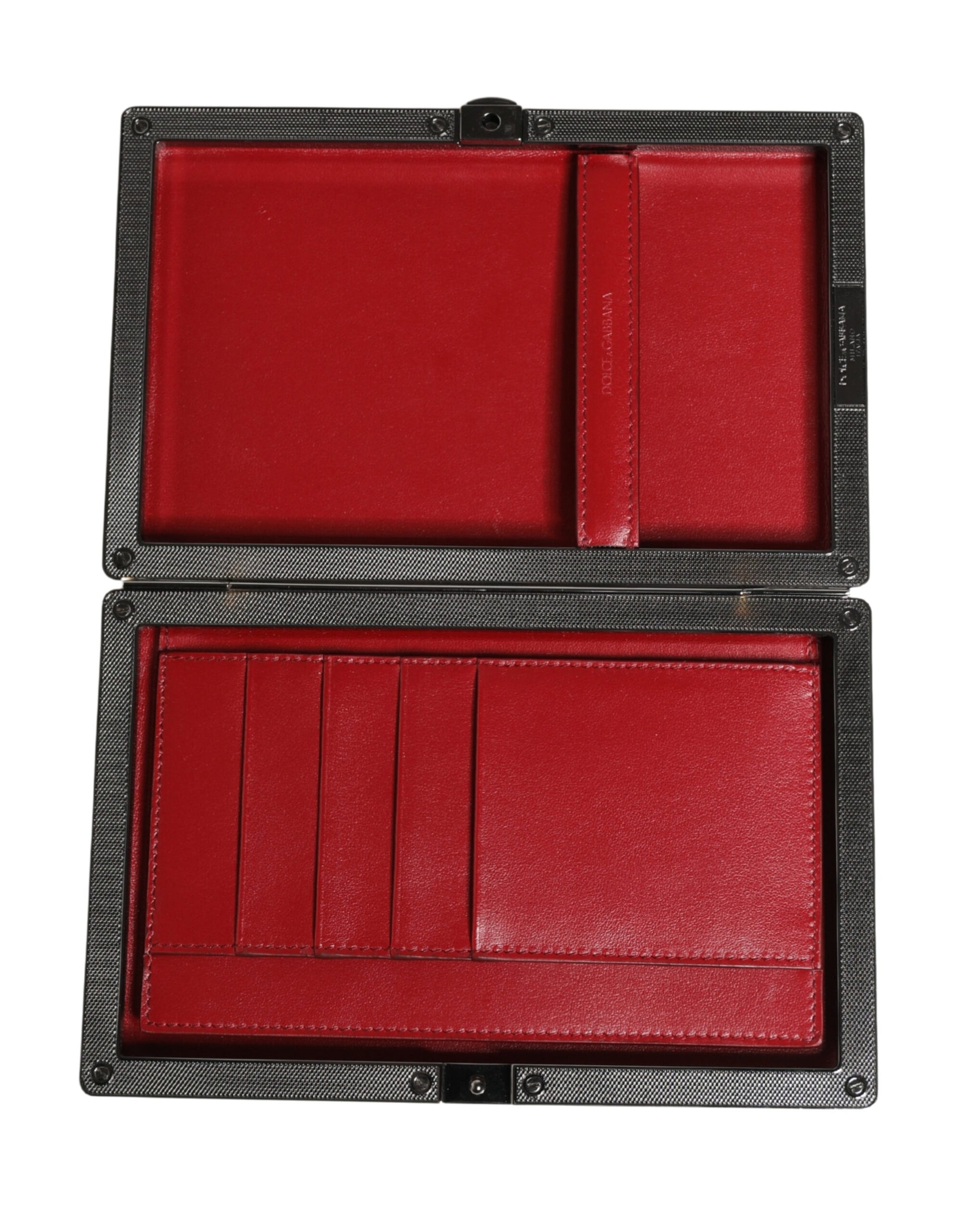 Dolce & Gabbana Beige Velvet Calf Leather Clutch Evening Women Purse Bag Curated Luxury Accessories by Orvyn