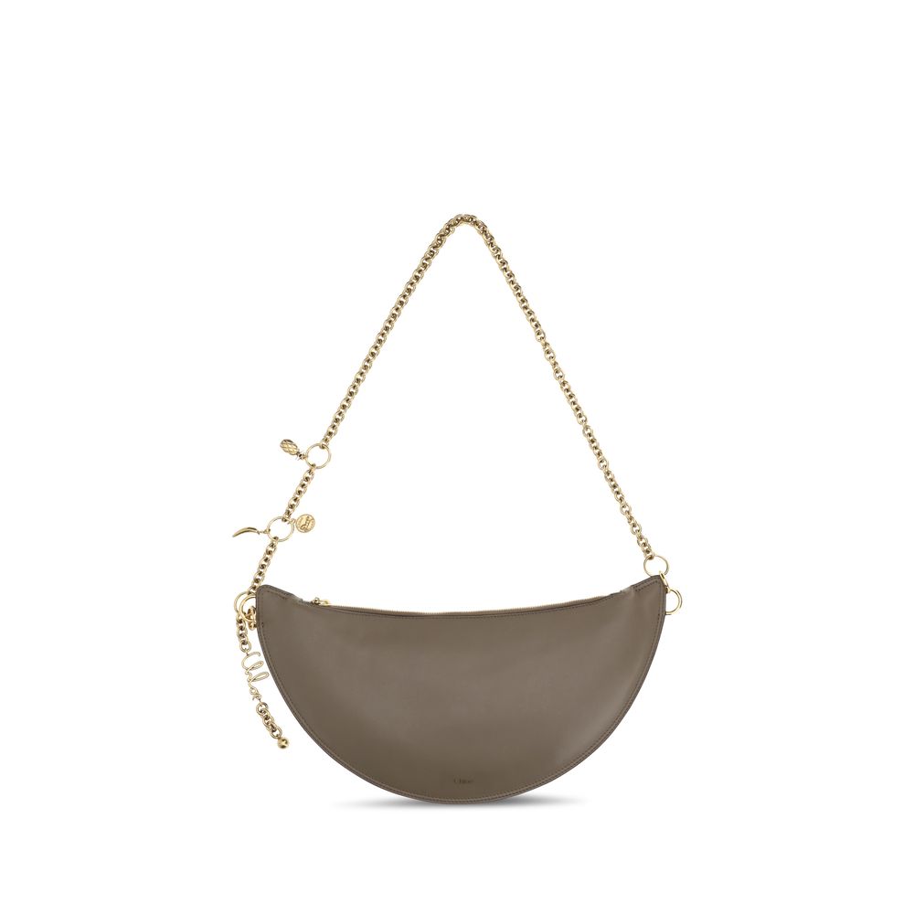 Chloé Gray Shoulder Bag Bags grau