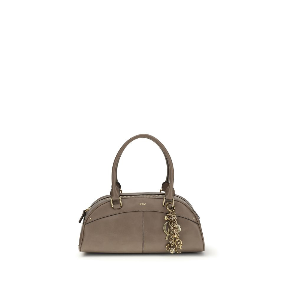 Chloé Gray Bowling Handbag Bags grau