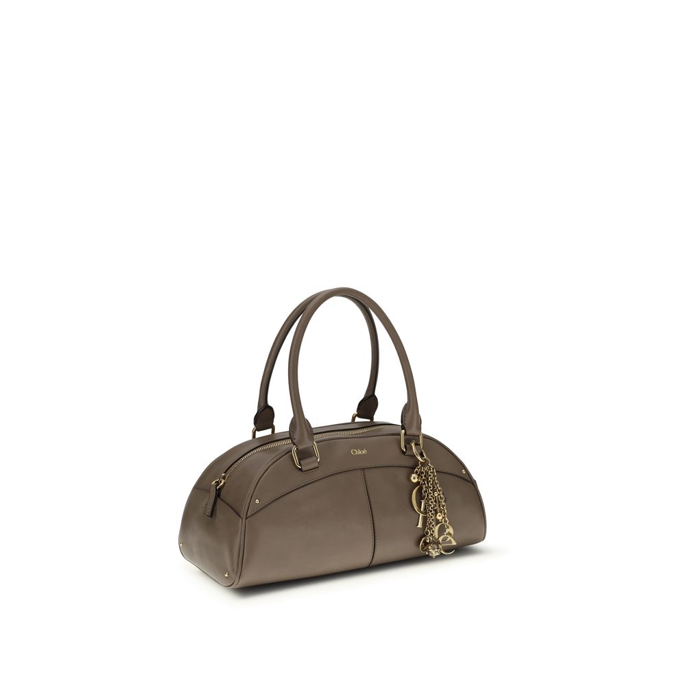 Chloé Gray Bowling Handbag Bags grau