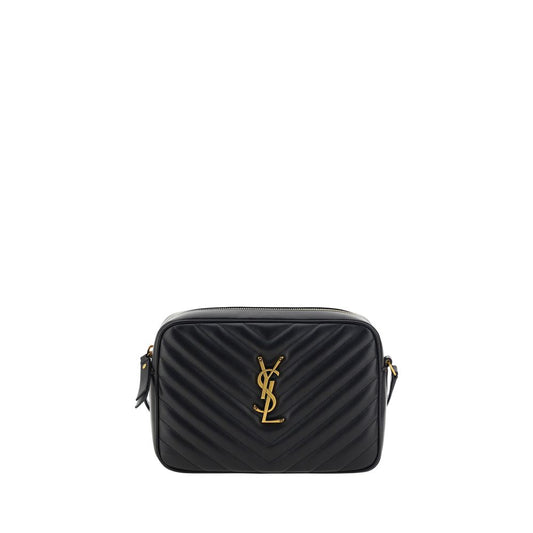 Saint Laurent Black Calf Leather Bos Taurus Shoulder Bag Curated Luxury Accessories by Orvyn