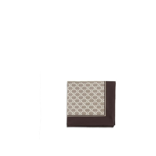 Gucci Beige Silk Scarf Curated Luxury Accessories by Orvyn