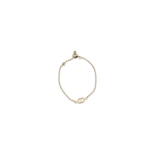 Valentino Garavani Gold Brass Bracelet Curated Luxury Accessories by Orvyn
